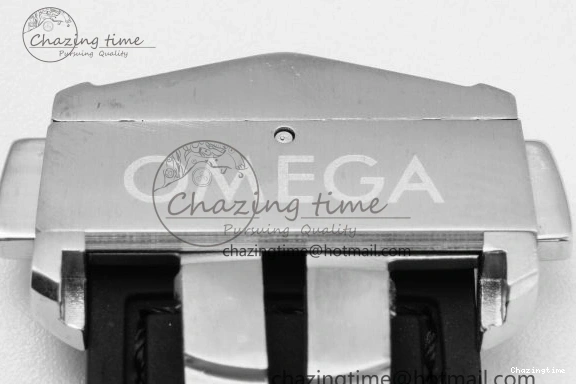 0403 GoAnywhere Constellation Black Ceramic SS 8F 1:1 Best Edition White Textured Dial on Black Gummy Strap A 7803